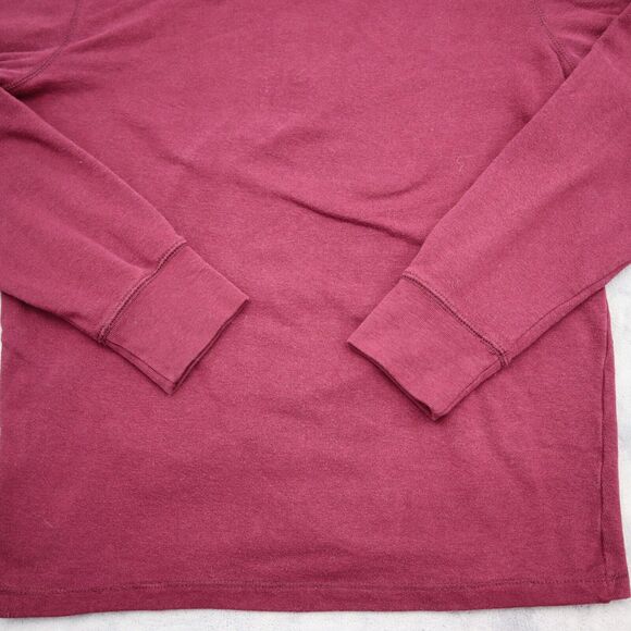 ASU Sweater Womens M Red MV Sport Chest Zip High Neck Front Pocket Sun Devils - Picture 14 of 16